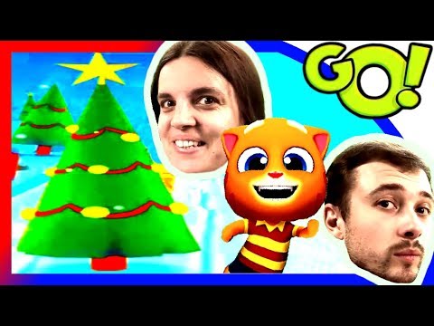 Видео: Болтушка и ПРоХоДиМеЦ в НОВОГОДНЕМ МИРЕ Собирают ЗОЛОТО! #451 Игра Том Бег за ЗОЛОТОМ