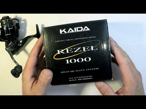 Видео: Катушка KAIDA REZEL 1000. Разбираю и смазываю бюджетную безынерционную катушку Кайда.