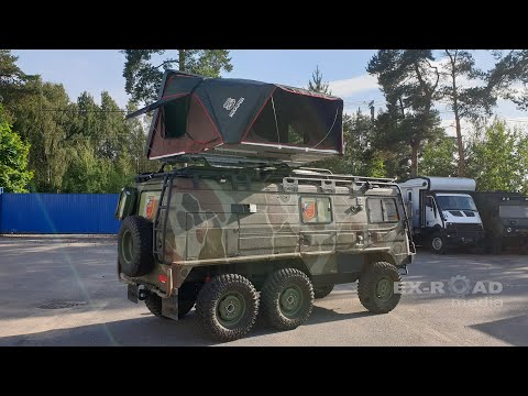 Видео: PINZGAUER 712K. Необычный вездеход. Такого тюнинга еще не было.