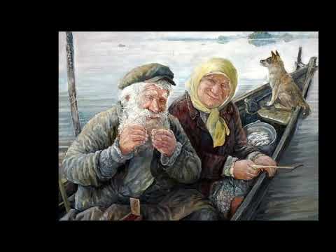 Видео: "Жили-были дед и баба..." Картины Леонида Баранова из цикла "Русская деревня"