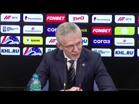 Видео: Локомотив - СКА. Профессор ЛАРИОНОВ (о Голдобине и доминировании СКА) и ХАРТЛИ. Пресс-конференция