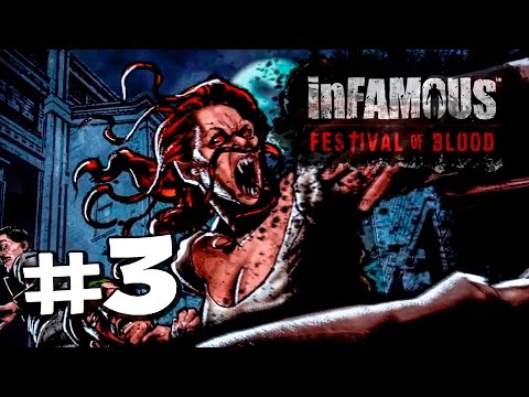 Видео: Прохождение InFamous: Festival of Blood [эпизод #3] Любитель пососать