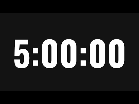Видео: Таймер 5 Часа