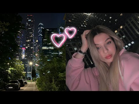 Видео: Теперь блондинка 👱🏻‍♀️| Окрашивание в блонд, прогулка по ночной Москве🌃