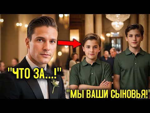 Видео: Генеральный директор не знал о сыновьях, пока они не нашли его в элитном ресторане