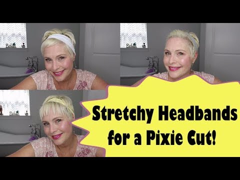 Видео: 3 разные прически с использованием эластичных повязок на стрижке пикси!