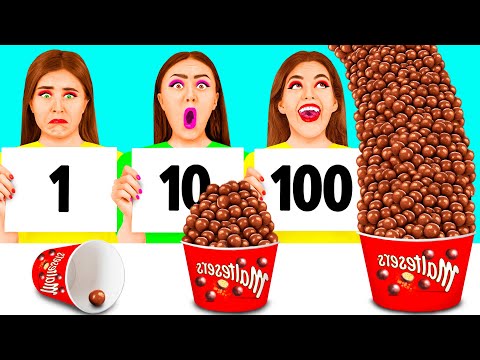 Видео: 100 Слоев Еды Челлендж c TeamTeen Challenge