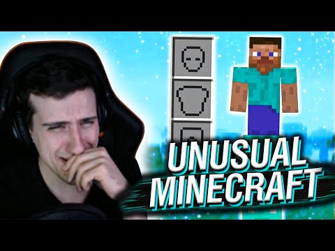 Видео: HELLYEAHPLAY СМОТРИТ UNUSUAL MINECRAFT #2