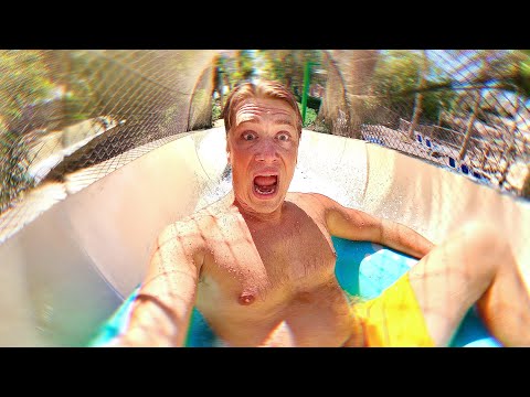 Видео: ГОРКИ С АКУЛАМИ в Дубае 😱Аквапарк в отеле Atlantis - Aquadventure. Самая страшная горка!
