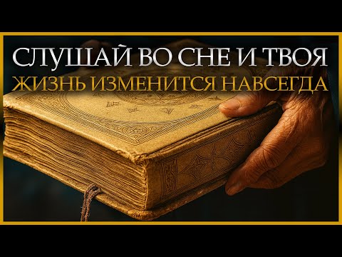 Видео: СЛУШАЙ ВО СНЕ И УЗНАЙ, ЧТО ЭТО МОЖЕТ СДЕЛАТЬ С ТВОИМ РАЗУМОМ | ГИПНОЗ И АФФИРМАЦИИ
