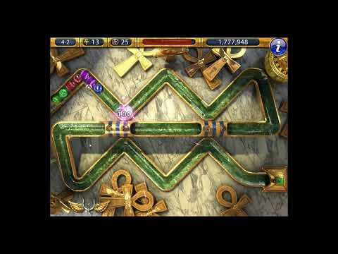 Видео: Прохождение игры LUXOR 2 HD #2