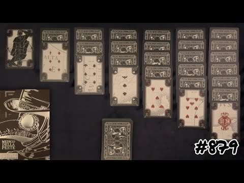 Видео: Колода Чумного Доктора ~ ASMR Solitaire #879