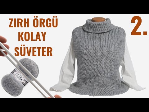 Видео: Очень простая и красивая модель водолазки (до 36-52 размера) / часть 2