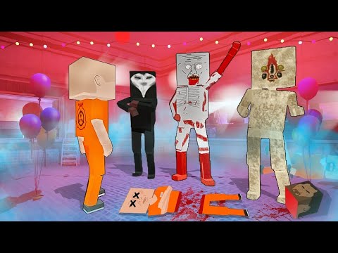 Видео: ОПАСНАЯ ВЕЧЕРИНКА SCP! ПОПАЛИ В СТРАШНУЮ ЛОВУШКУ SCP! ДИКИЕ SCP ПРОТИВ ЛЮДЕЙ В PAINT THE TOWN RED