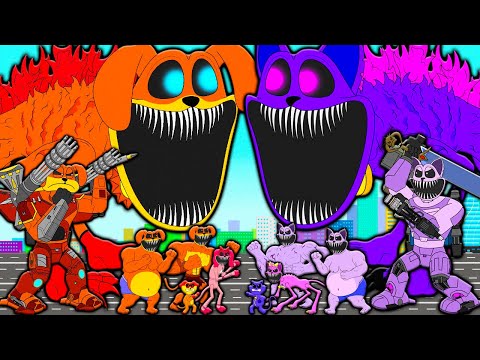 Видео: ЭВОЛЮЦИЯ ВСЕХ КЭТНЭПОВ VS ЭВОЛЮЦИЯ ВСЕХ ДОГДЕЕВ! Поппи Плейтайм 3 Мультик Анимация