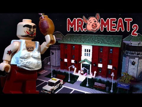 Видео: LEGO Самоделка Mr. Meat 2 - Тюрьма из 5000 Деталей / ЛЕГО MOC