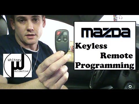 Видео: Как программировать Mazda Remote, Mazda 3, Mazda 6, RX8, Miata, CX7