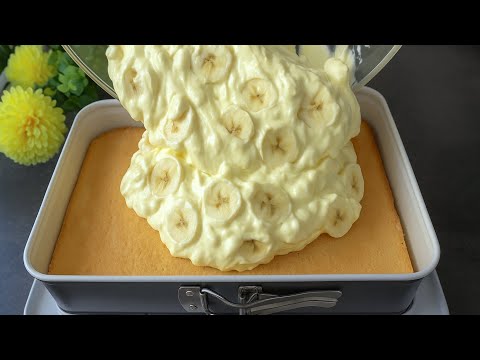 Видео: Легкий торт за считанные минуты! Быстрый рецепт — такой нежный и вкусный!