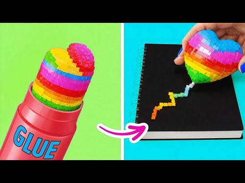 Видео: ГЕНИАЛЬНЫЕ ЛАЙФХАКИ С ЭПОКСИДНОЙ СМОЛОЙ ✨ Крутые поделки от 123 GO! SCHOOL