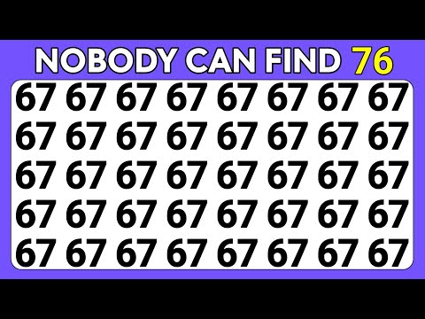 Видео: Найдите лишнее | Задание для старшеклассников | Цифры и буквы | Издание с эмодзи — найдите число 76
