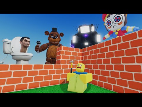 Видео: РОБЛОКС НО ПОСТРОЙ ЧТОБЫ ВЫЖИТЬ! #roblox #роблокс