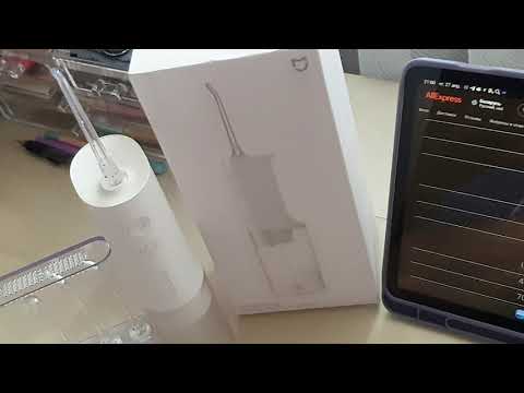 Видео: Xiaomi Electric Flosser ирригатор для зубов и десен (новинка)