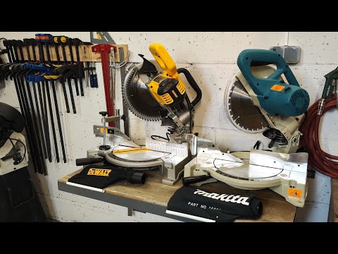 Видео: На обзоре Makita LS1040N и DeWalt DW714 (Перезалив)