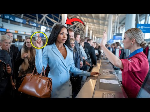 Видео: Сотрудник службы безопасности отказывается регистрировать чернокожую женщину. Через несколько мин...