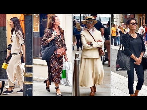 Видео: Как одеваются в сентябре в Лондоне. Нестареющая элегантность и стиль. Уличная мода.