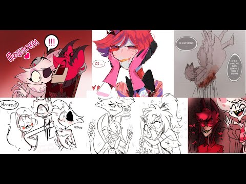 Видео: Озвучка комиксов Отель Хазбин |HazbinHotel| #12