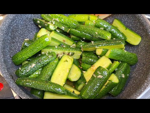 Видео: Решила БОЛЬШЕ НЕ КОНСЕРВИРОВАТЬ 💯 А просто ОБЖАРИТЬ ОГУРЦЫ 🔥 ВКУСНЕЕ ЗАКУСКИ Я НЕ ЕЛА