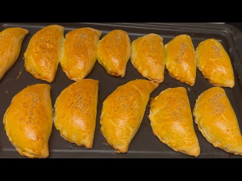 Видео: Пирожки с капустой и с мясом из сливочно- дрожжевого теста .