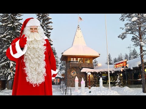 Видео: Откройте для себя Деревню Санта-Клауса🎅 в Рованиеми, Финляндия: рождественское направление для семей