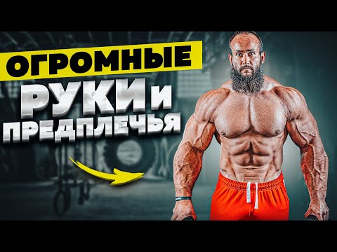 Видео: КАК НАКАЧАТЬ ОГРОМНЫЕ РУКИ И ПРЕДПЛЕЧЬЯ?