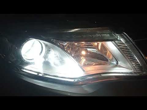 Видео: Aozoom X0 установка светодиодные лампы в ближний свет// СТГ чоткая