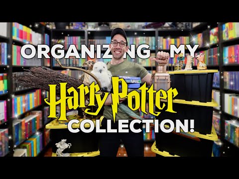 Видео: Организация моей коллекции Гарри Поттера | The Potter Collector