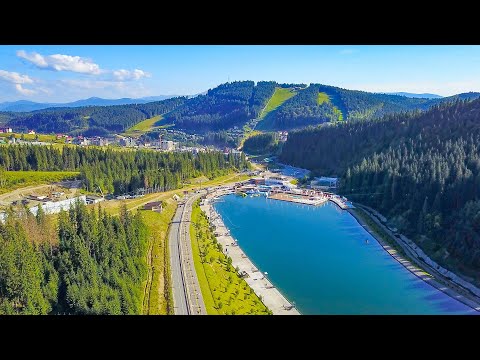 Видео: [4K] КАРПАТЫ с высоты птичьего полета