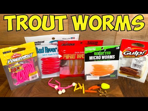 Видео: ЧЕРВИ ДЛЯ ФОРЕЛИ Советы по ловле форели и обзоры червей для форели (какой червь лучший???)