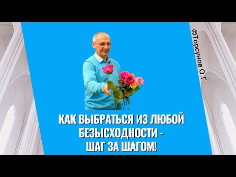 Видео: Как выбраться из любой безысходности - шаг за шагом! Торсунов лекции