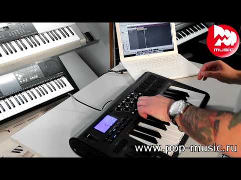 Видео: MIDI клавиатура M-AUDIO AXIOM 25