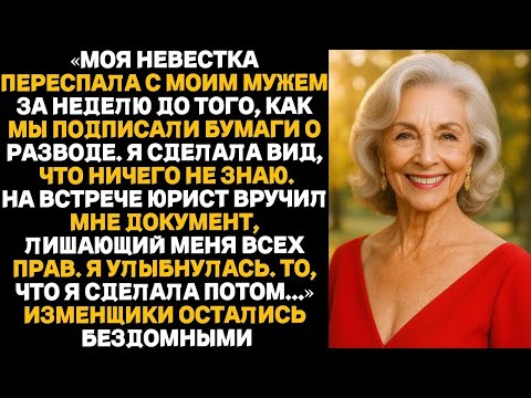 Видео: «Моя невестка переспала с моим мужем за неделю до того, как мы подписали бумаги о разводе