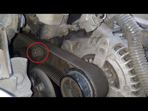 Видео: Toyota 2AZ-FE снятие ремня с генератора, простое и быстрое, для снятия и замены генератора (часть 2)