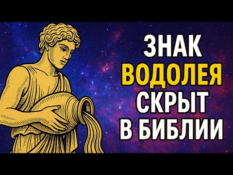 Видео: 📌 ЗНАК ВОДОЛЕЯ В БИБЛИИ 😇