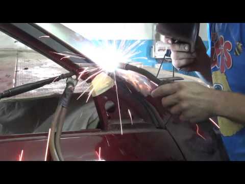 Видео: Kia Cerato. приварка крыши.