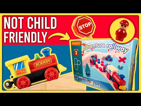 Видео: Как разозлить детей | Деревянная железная дорога Hornby's | Недовольный обзор