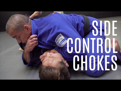 Видео: Техники BJJ | Удушающие приёмы с несколькими боковыми захватами | CVBJJ Online