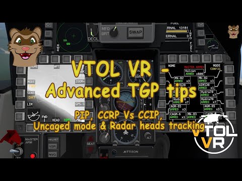 Видео: Советы по использованию усовершенствованного оружия VTOL VR — PIP, CCRP и радар слежения за головой