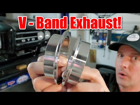 Видео: Как установить V-образные хомуты на выхлопную систему для их легкого снятия.