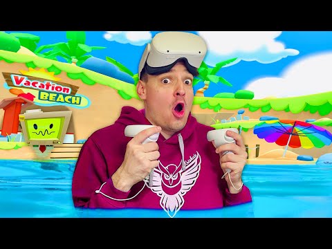 Видео: РАБОТЯ НА МОРЕТО ВЪВ ВИРТУАЛНА РЕАЛНОСТ | VACATION SIMULATOR ЕП. 1