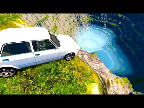 Видео: ОБРЫВ СМЕРТИ ИЛИ ЗДЕСЬ НИКОМУ НЕ ВЫЖИТЬ | BeamNG.drive